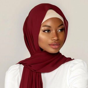AL- Amira Essential Chiffon Hijabs are made from the finest chiffon material - Burgundy