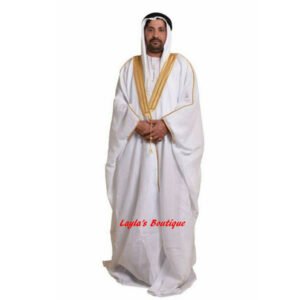 Men Bisht Arabic Dress Cloak Islamic Men Thobe Sheik Imaam Robe Hight ...